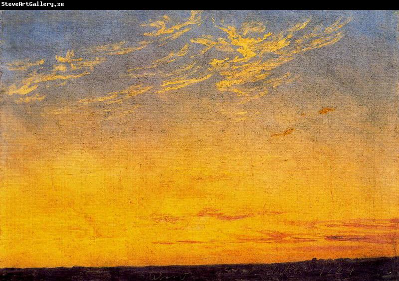 Caspar David Friedrich Evening